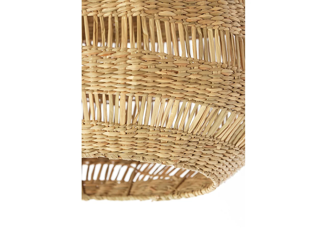 Hanglamp SOLUNA - Ø56x55 cm - Bruin