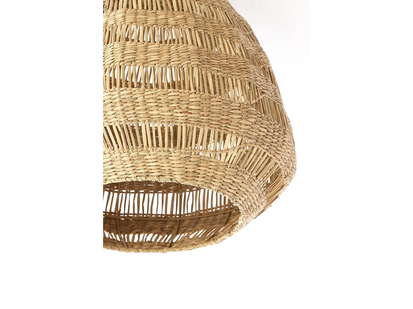 Hanglamp SOLUNA - Ø56x55 cm - Bruin