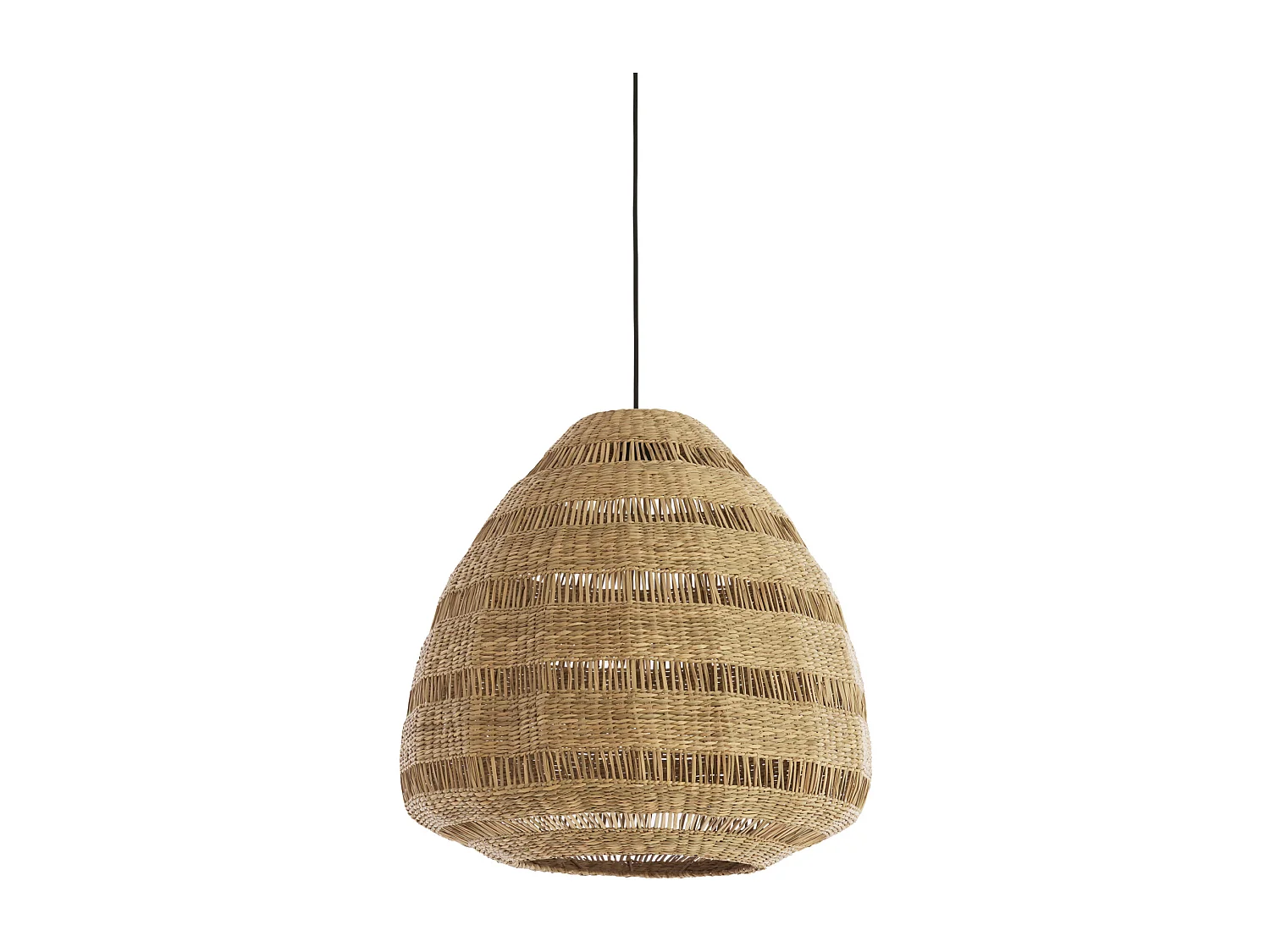Suspension SOLUNA - Ø56x55 cm - Marron
