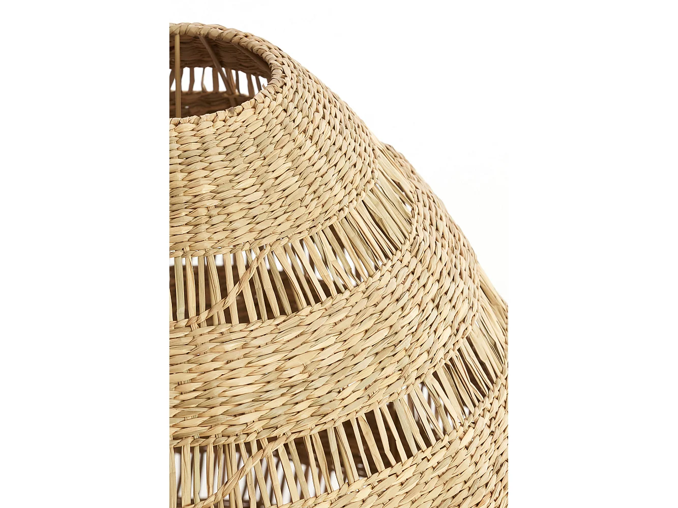 Suspension SOLUNA - Ø56x55 cm - Marron