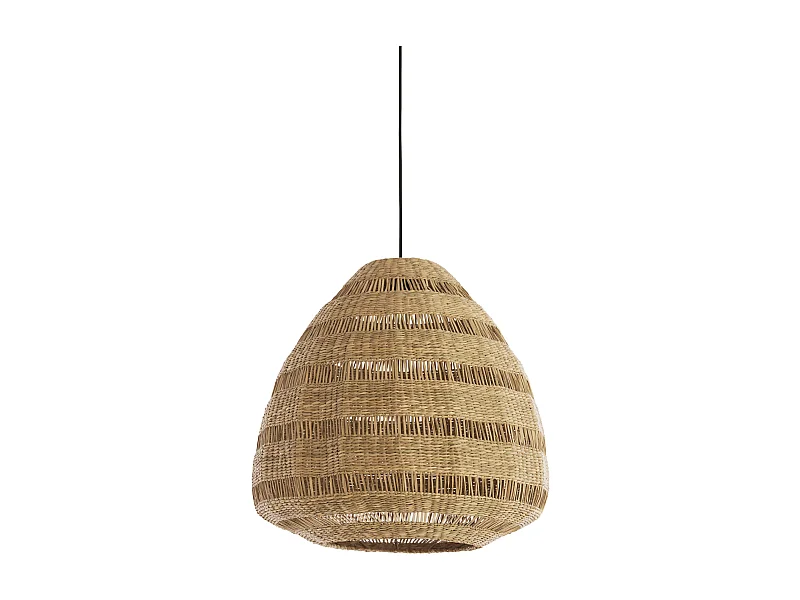 Suspension SOLUNA - Ø56x55 cm - Marron