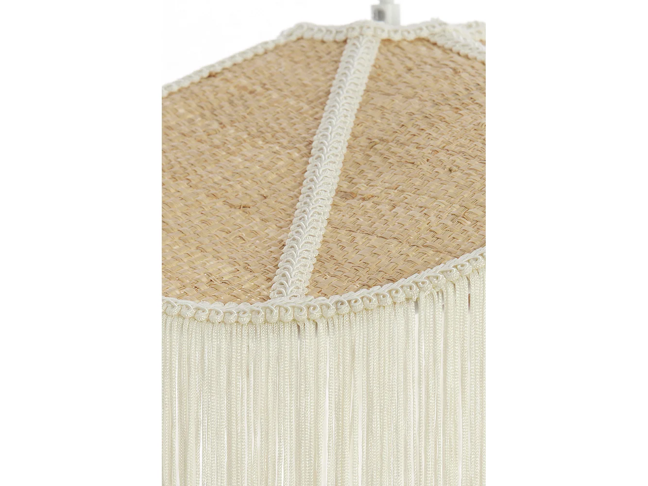 Suspension TIFFANY - Ø40x26 cm - Blanc