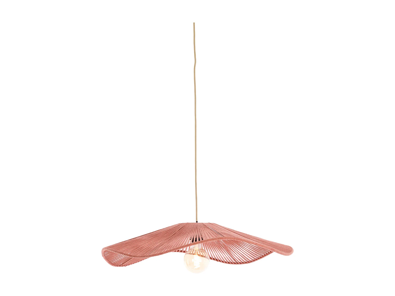 Suspension RAFA - Ø70x15 cm - Orange