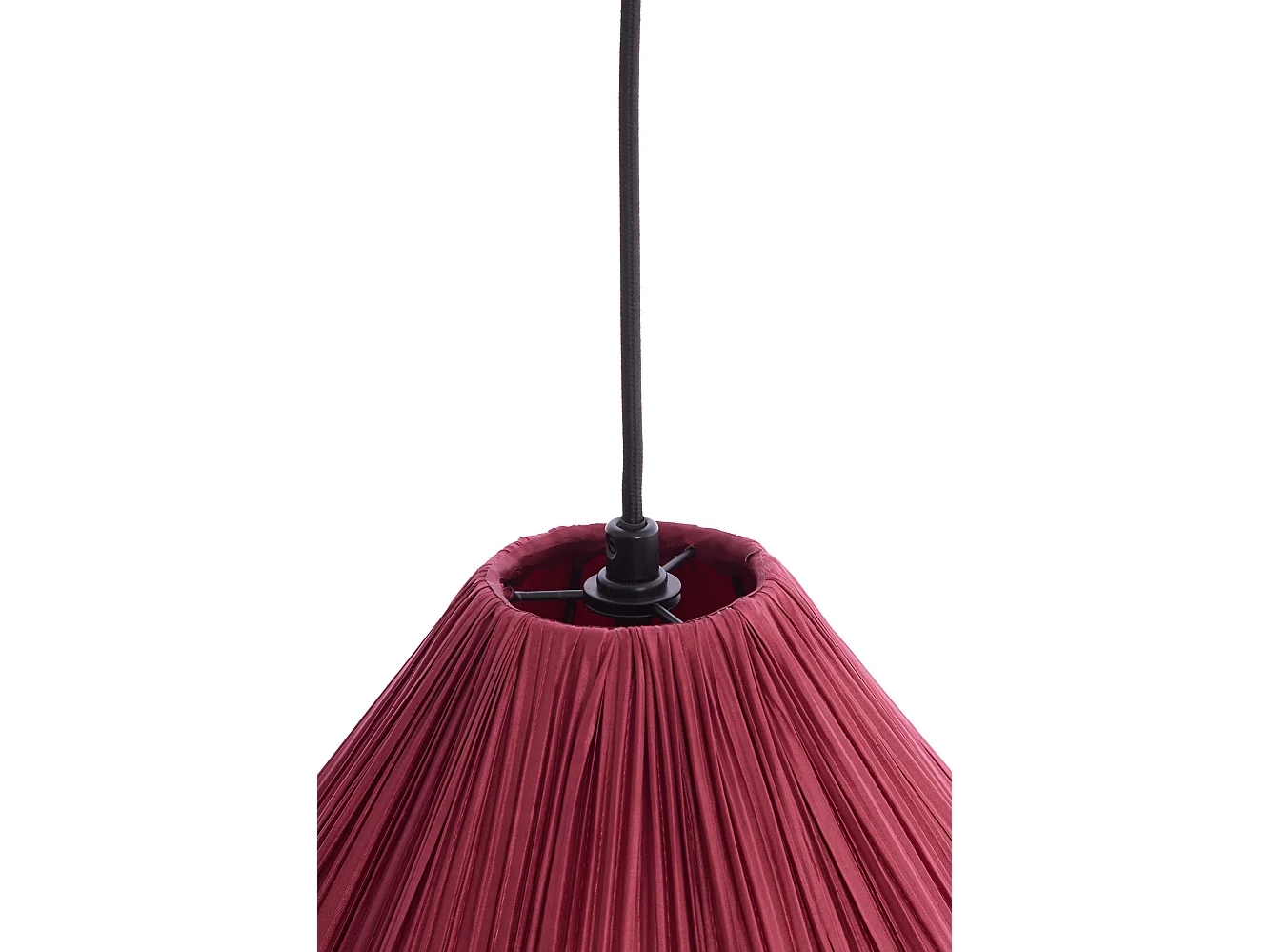 Hanglamp VERITA - Ø31x38 cm - Rood