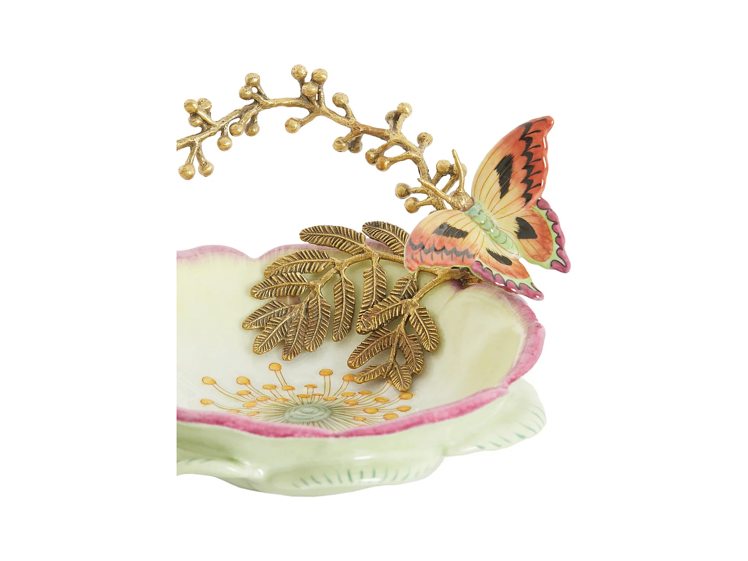 Bol BUTTERFLY - 26,5x20x14 cm - Vert