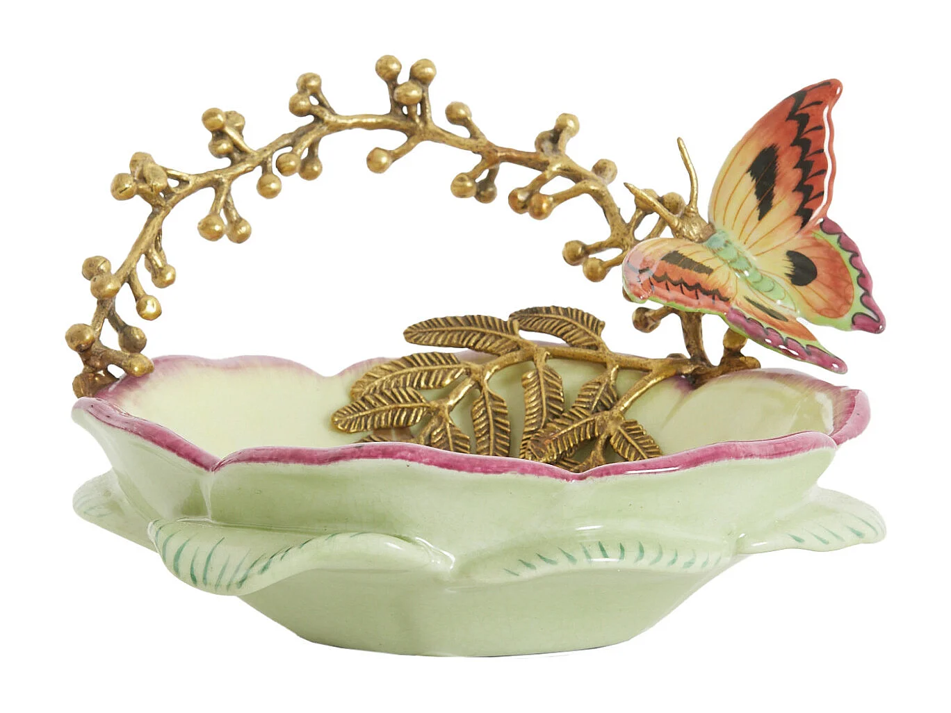 Bol BUTTERFLY - 26,5x20x14 cm - Vert