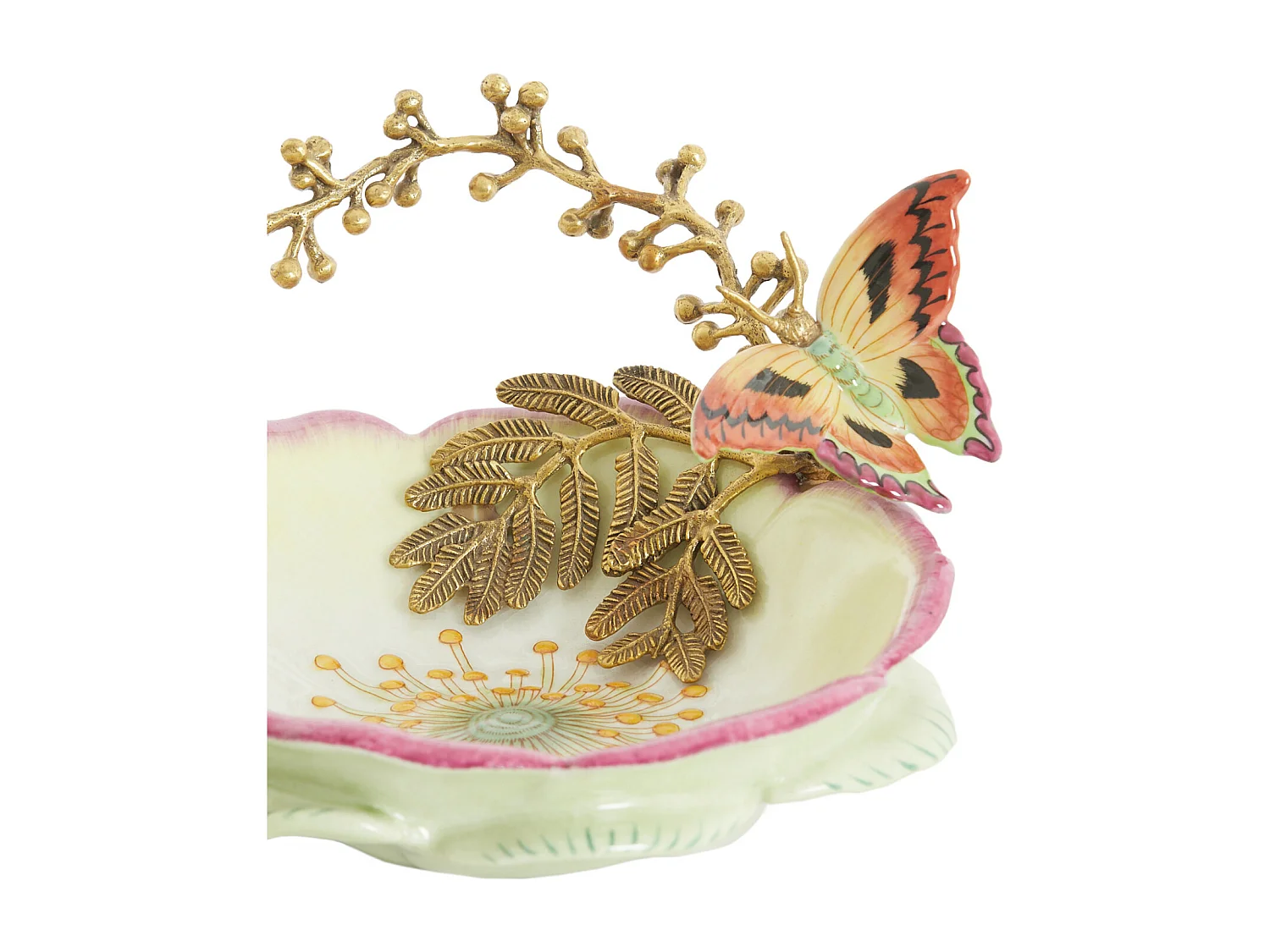 Bol BUTTERFLY - 26,5x20x14 cm - Vert
