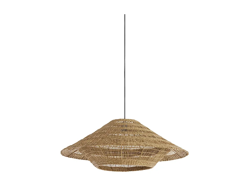 Suspension OWANA - Ø80x30 cm - Marron