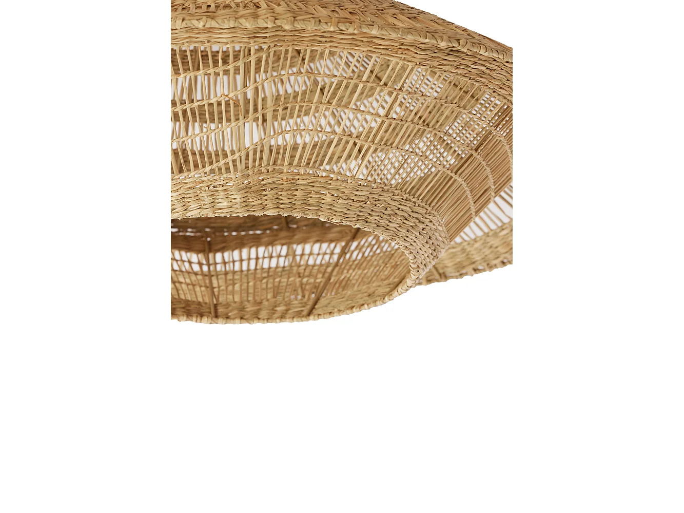 Suspension OWANA - Ø80x30 cm - Marron