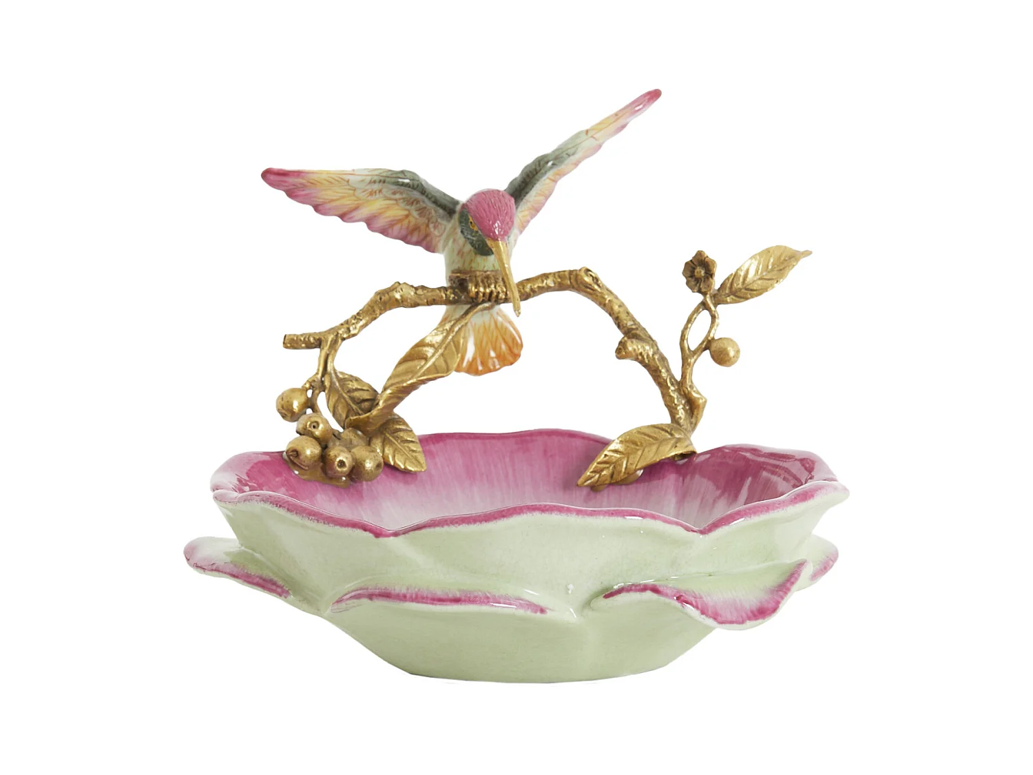 Bol HUMMINGBIRD - 24x21x20 cm - Rose