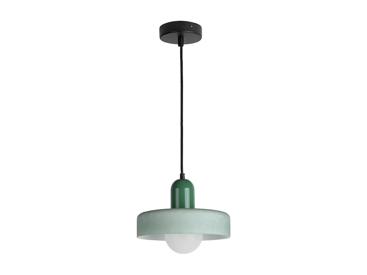 Lampe à Suspension Opaco Grato - 25x25x23 cm - Vert