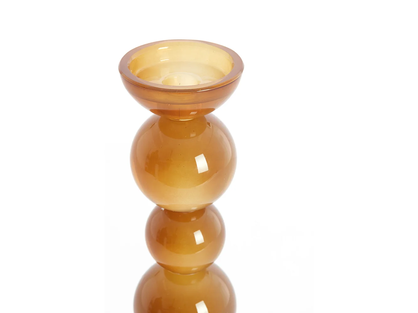 Light & Living - ITINGA Kerzenhalter - Ø9,5x34 cm - Braun