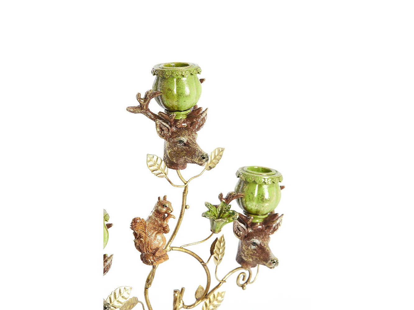 Bougeoir SORYN - 29,5x12,5x44 cm - Vert