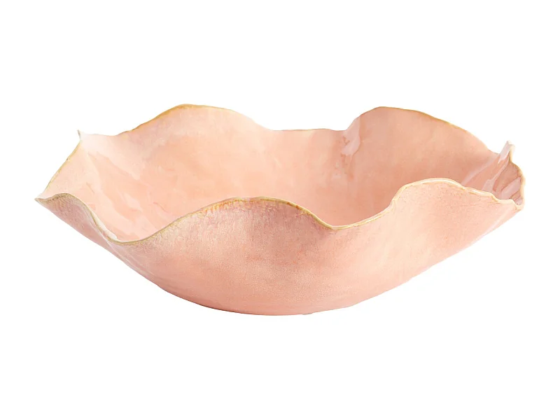 Schaal BANDA - 34x31x11 cm - Roze