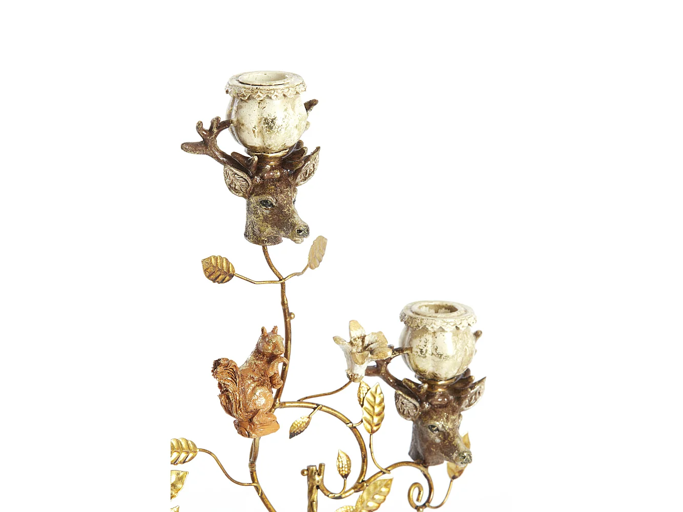 Light & Living - SORYN Kerzenständer - 29,5x12,5x44 cm - Orange