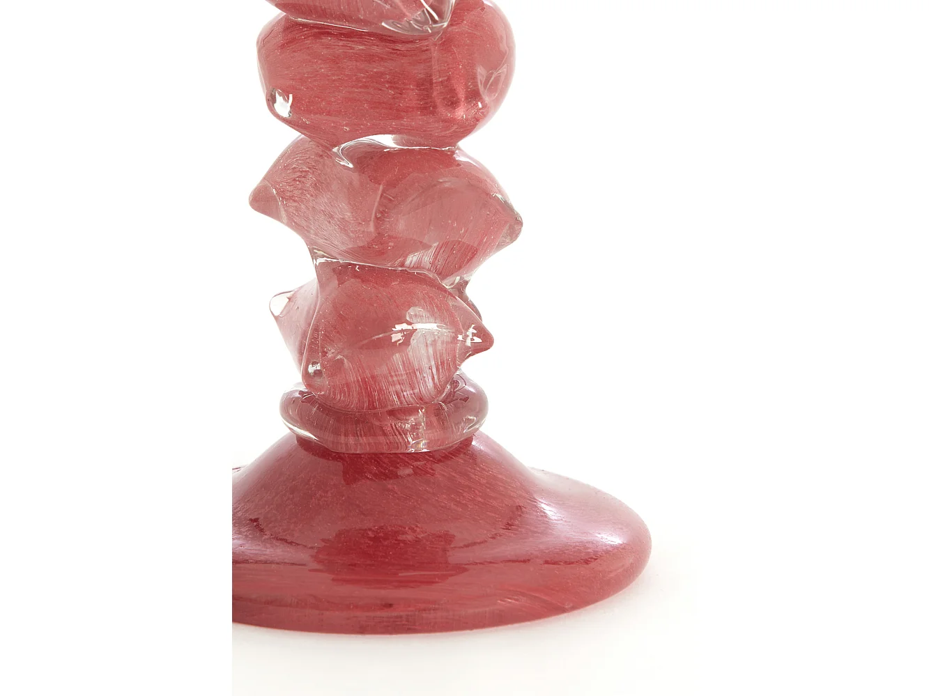 Bougeoir ESTINA - Ø11,5x23 cm - Violet