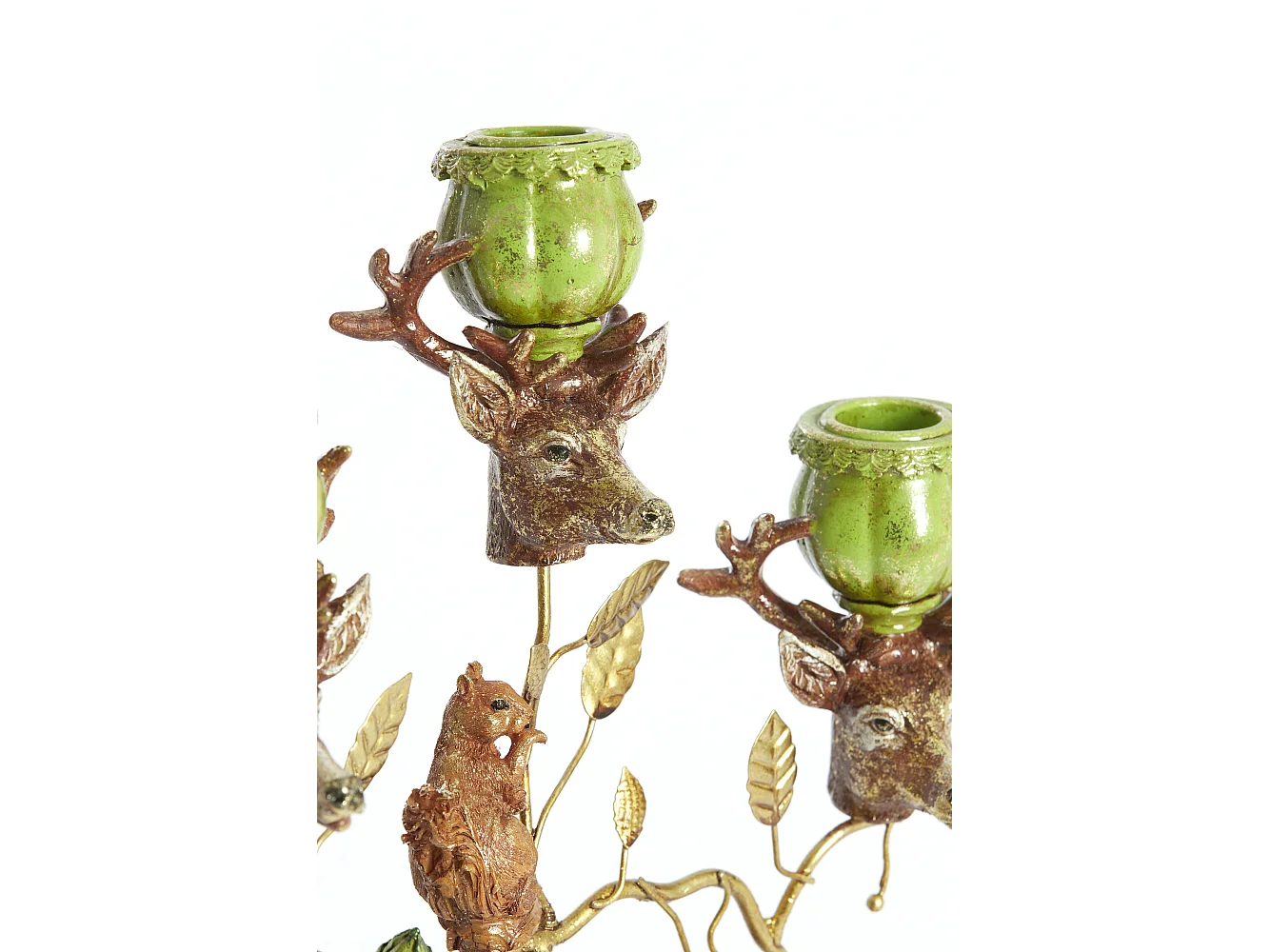 Bougeoir Myrin - 27x15,5x50 cm - Vert