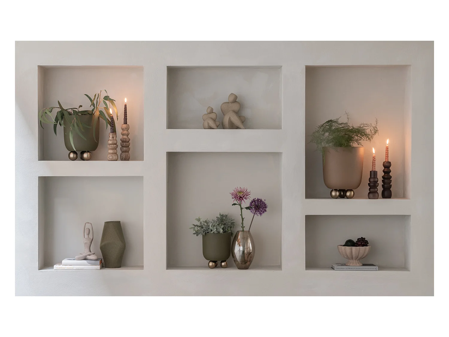 Chandelier Formado - 7,5x7,5x23 cm - Bois