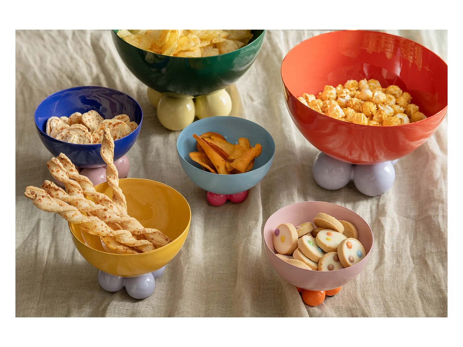 Doppelte Funky-Waage - 20x20x15 cm - Grün