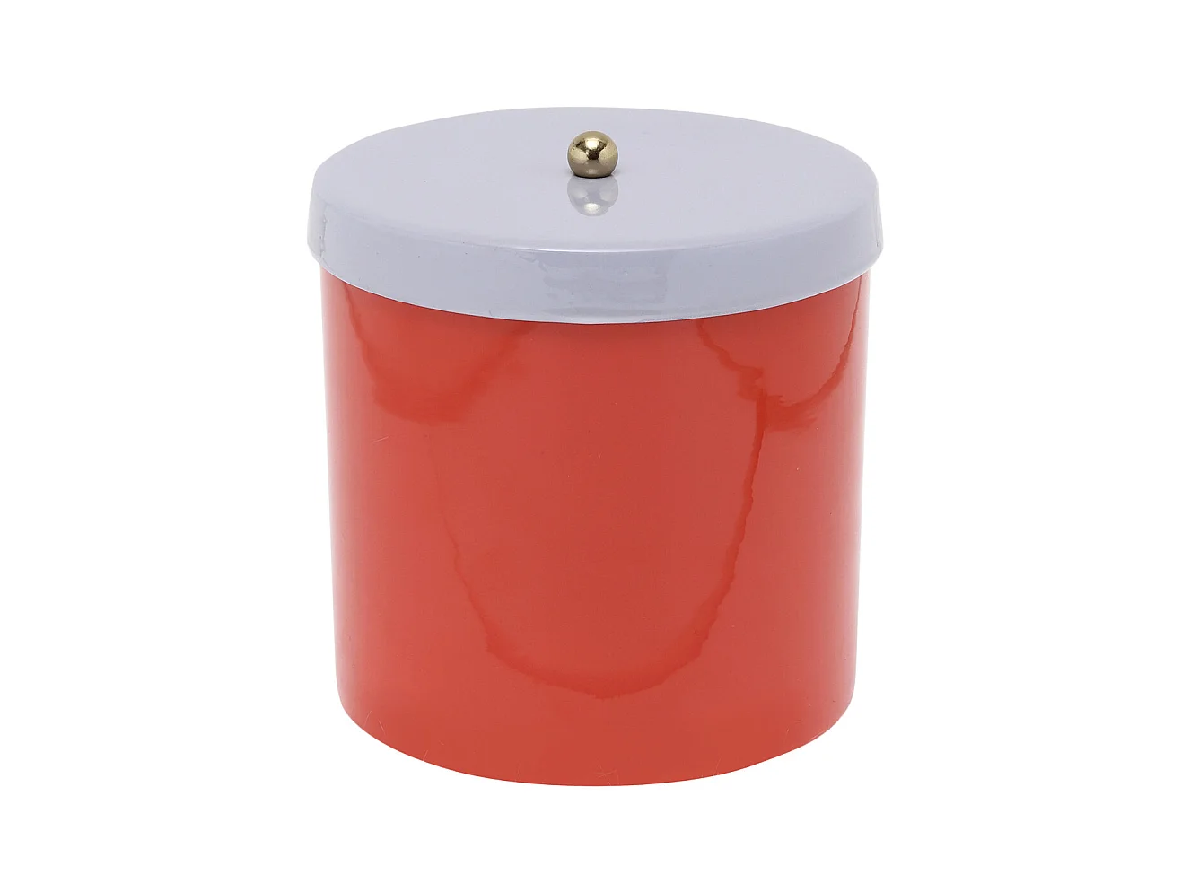 Doppelte Funky Aufbewahrungsbox und Korb - 14x14x14 cm - Rot