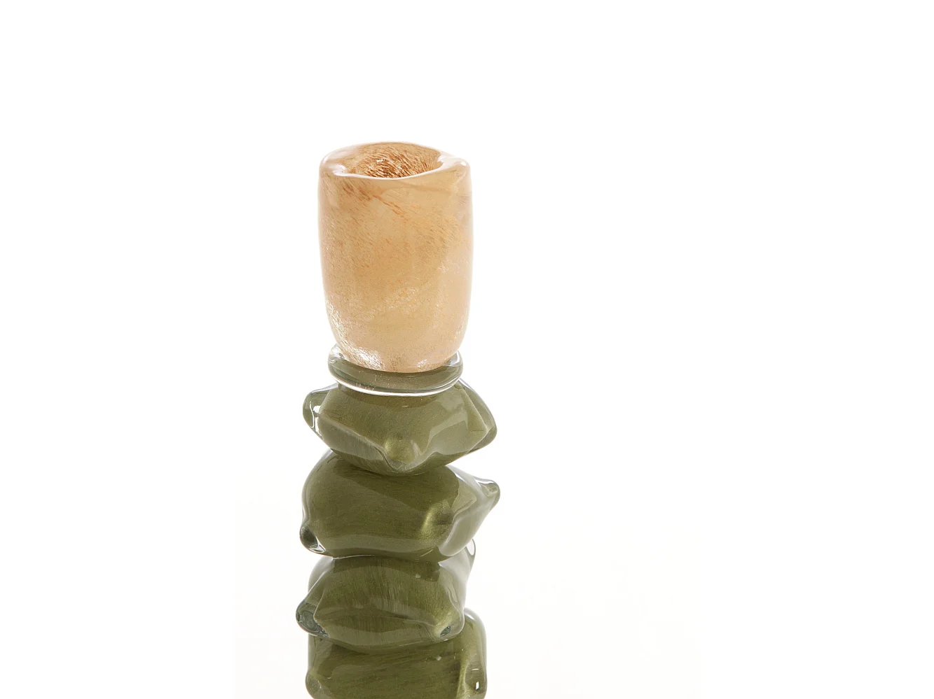 Light & Living - Kerzenständer ESTINA - Ø11,5x35 cm - Braun