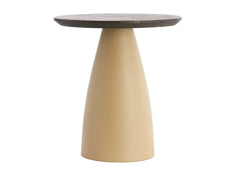 Light & Living - OCANA Beistelltisch - Ø45x50 cm - Braun