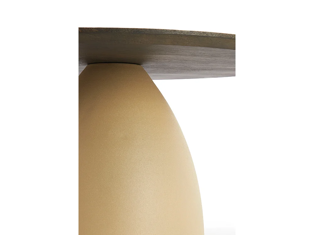 Table d'appoint OCANA - Ø45x50 cm - Marron