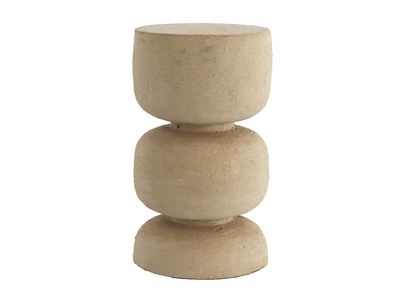 Table d'appoint JALON - Ø29x31 cm - Blanc