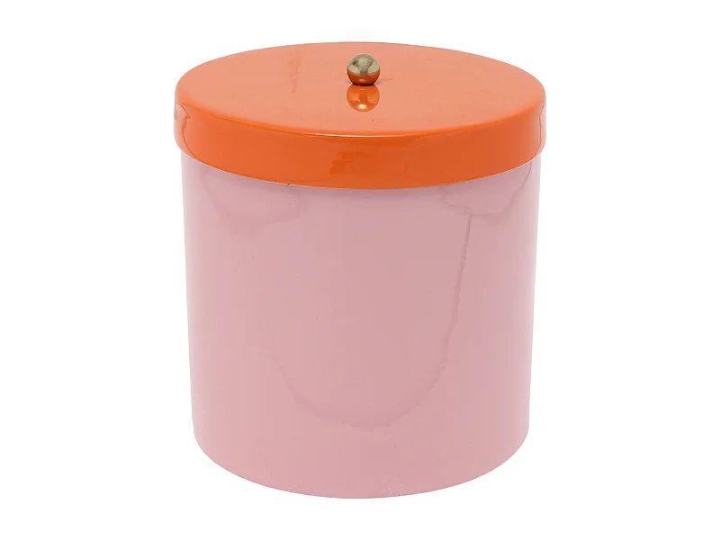 Doppelte Funky Aufbewahrungsbox und Korb - 14x14x14 cm - Rosa