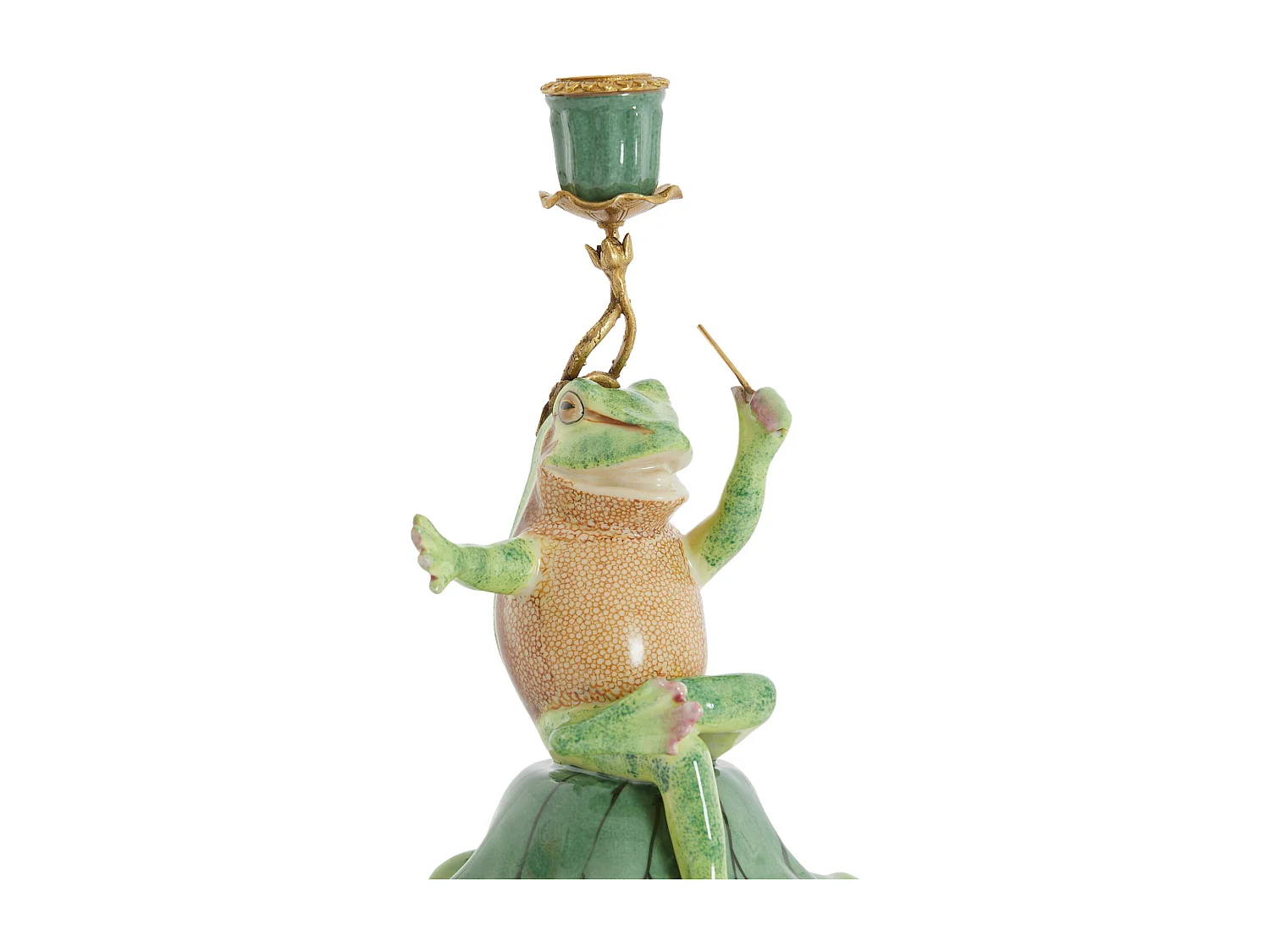 Bougeoir FROG - Ø15x24 cm - Vert