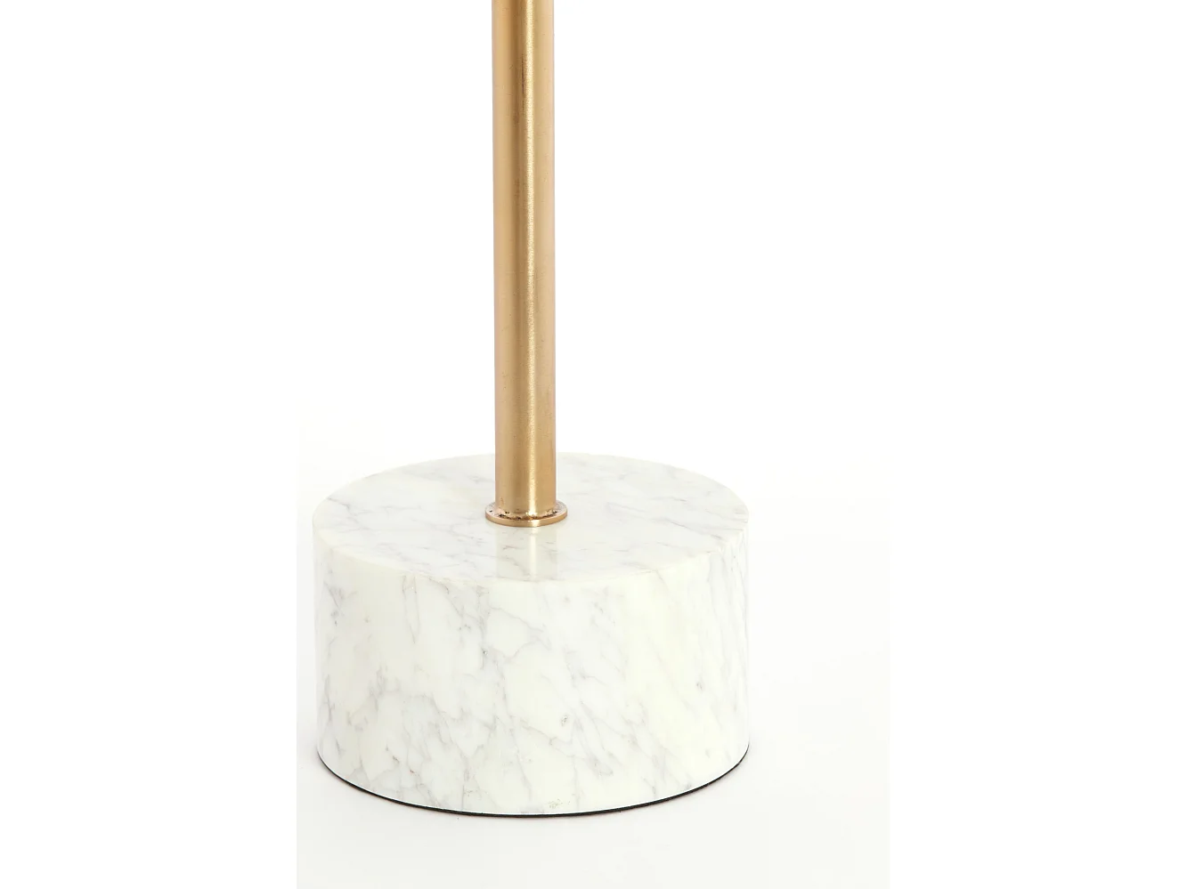 Table d'appoint CIVITA - Ø37x49 cm - Blanc