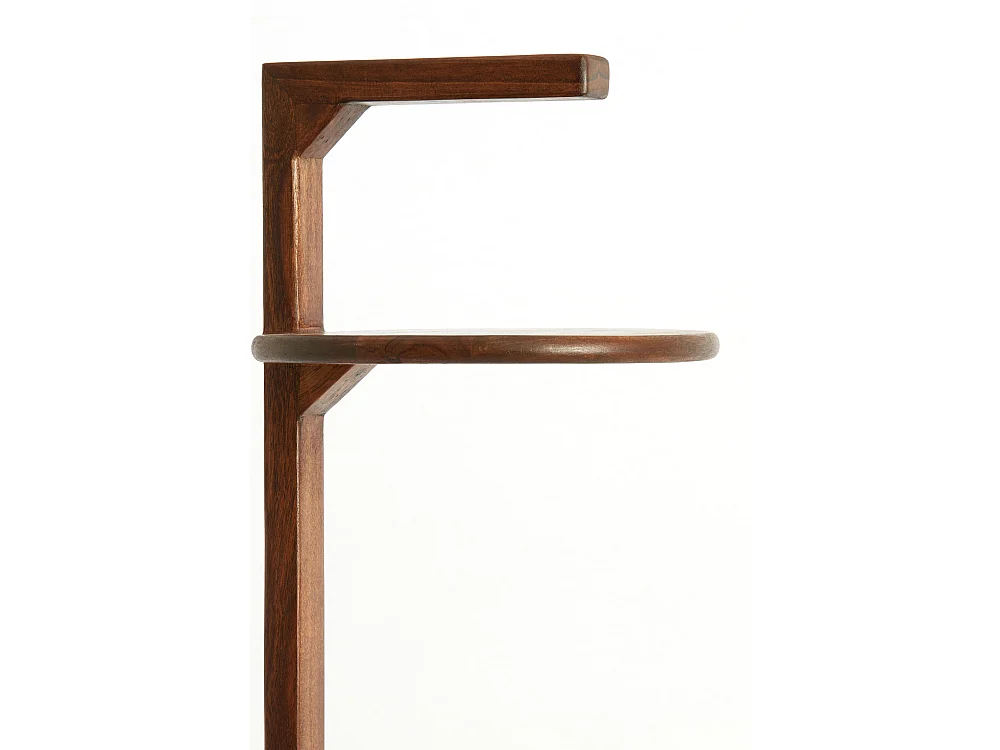 Light & Living - DELMINO Beistelltisch - Ø26x77 cm - Braun