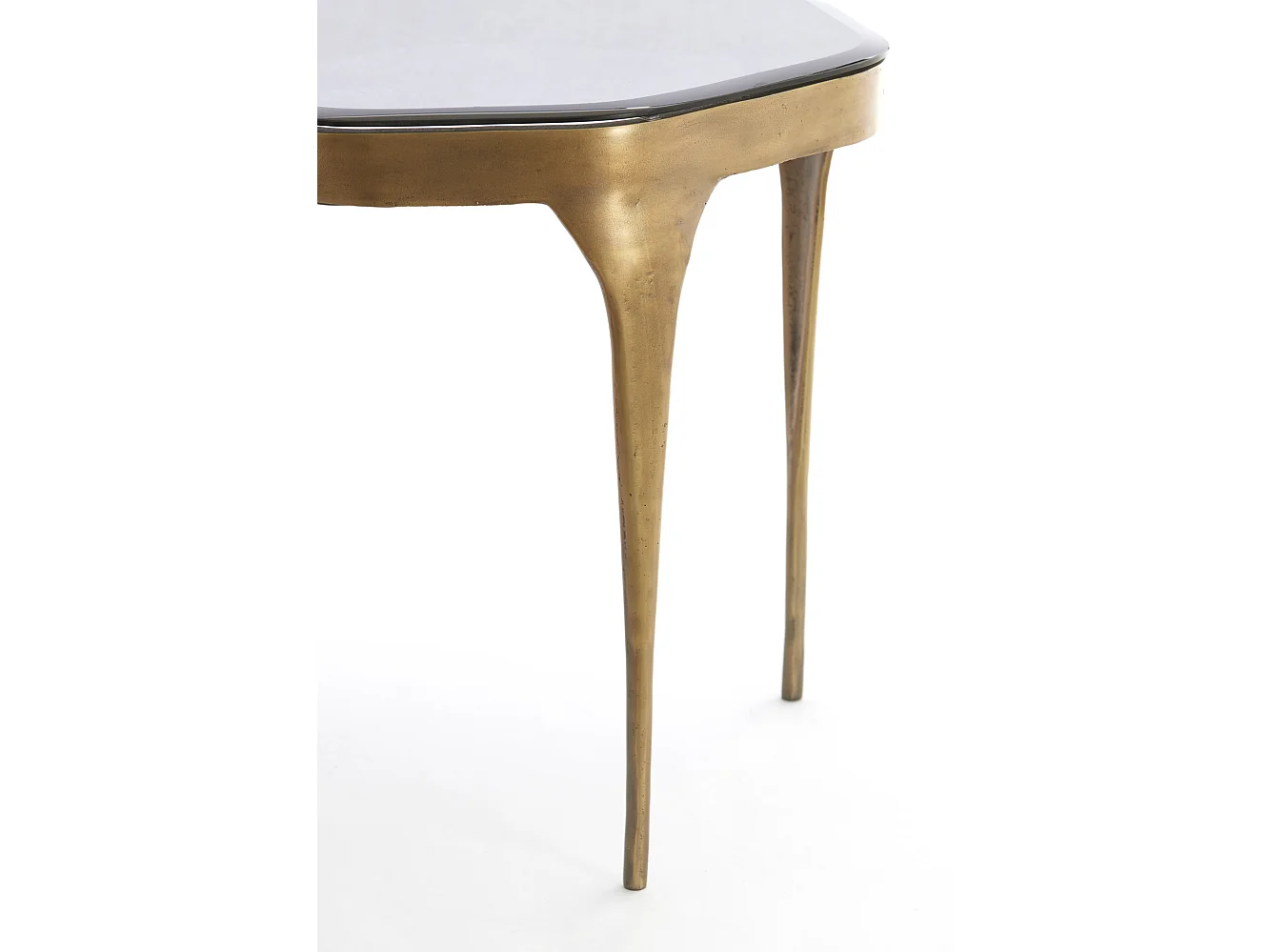 Table d&#039;appoint AVI - 50 x 45,5 x 50 cm - Gris - Lot de 2