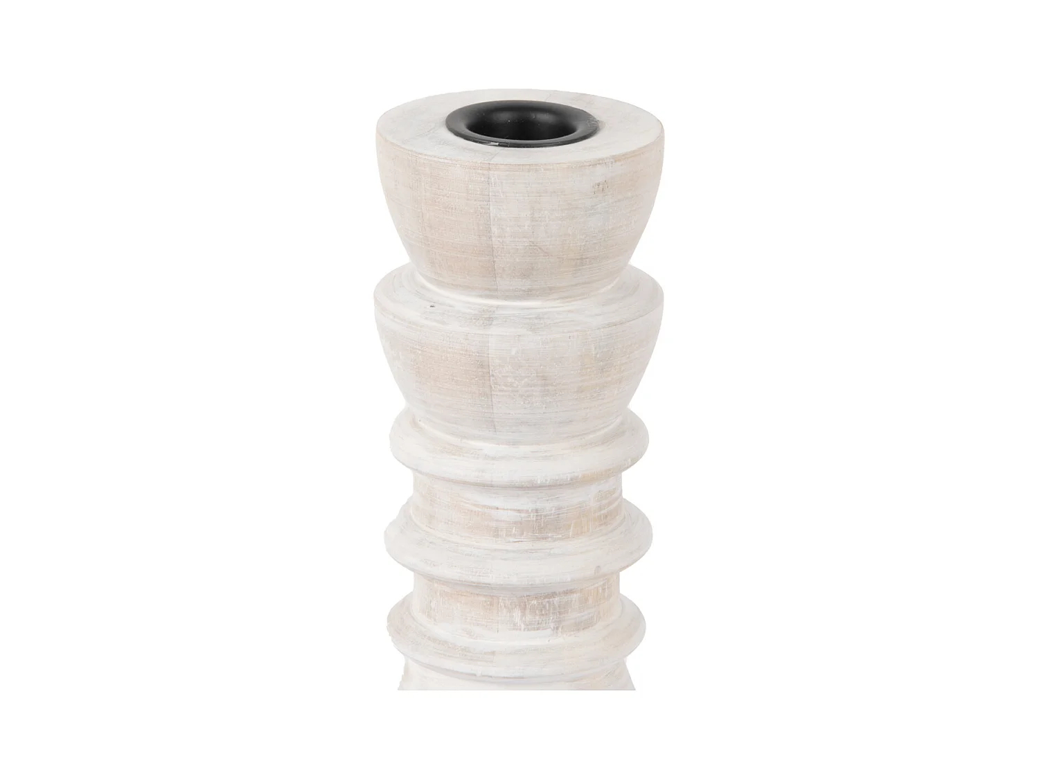 Kandelaar Modelar  - 6.5x6.5x20 cm - Wit