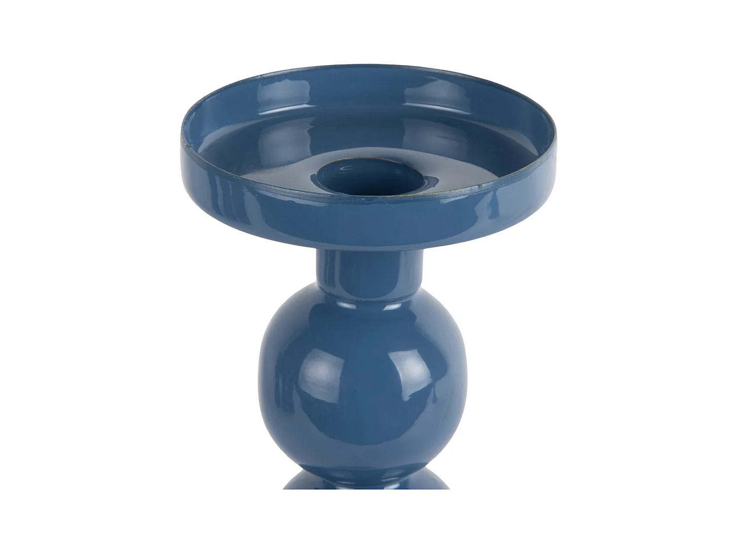 Candelabro grande moderno - Azul clásico