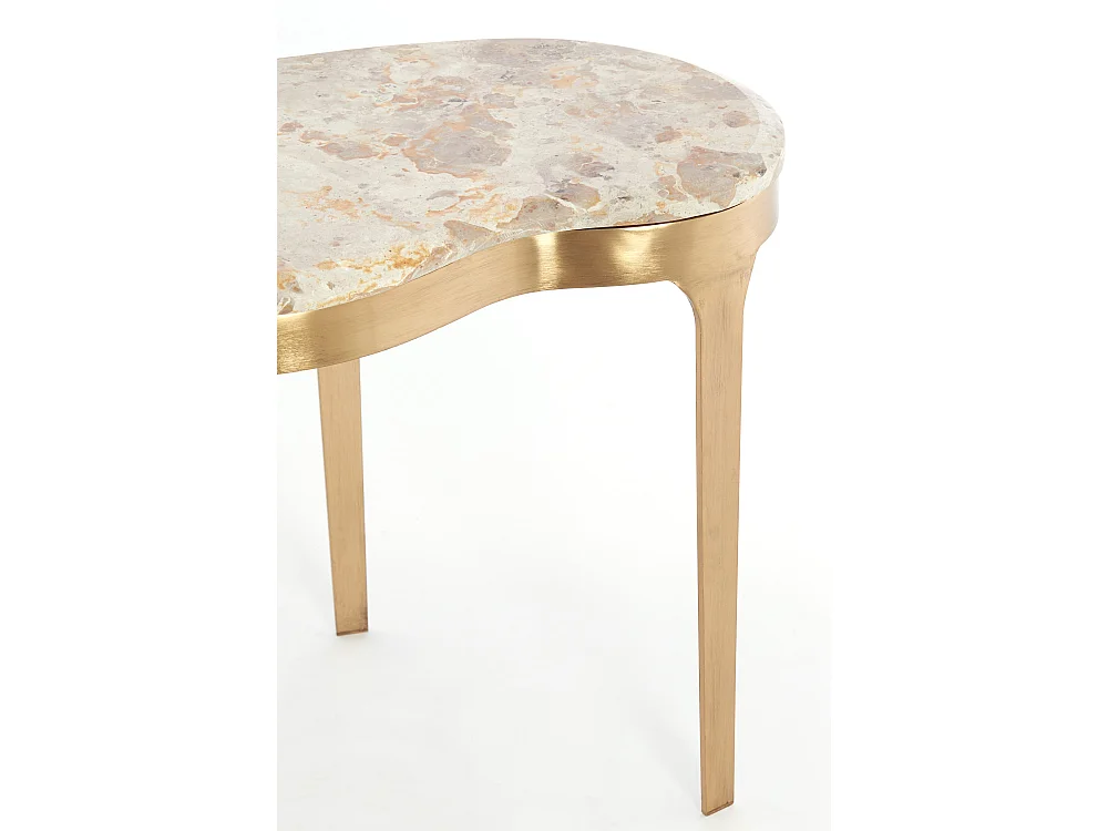 Table d'appoint GIULIO - 51x38x48 cm - Marron