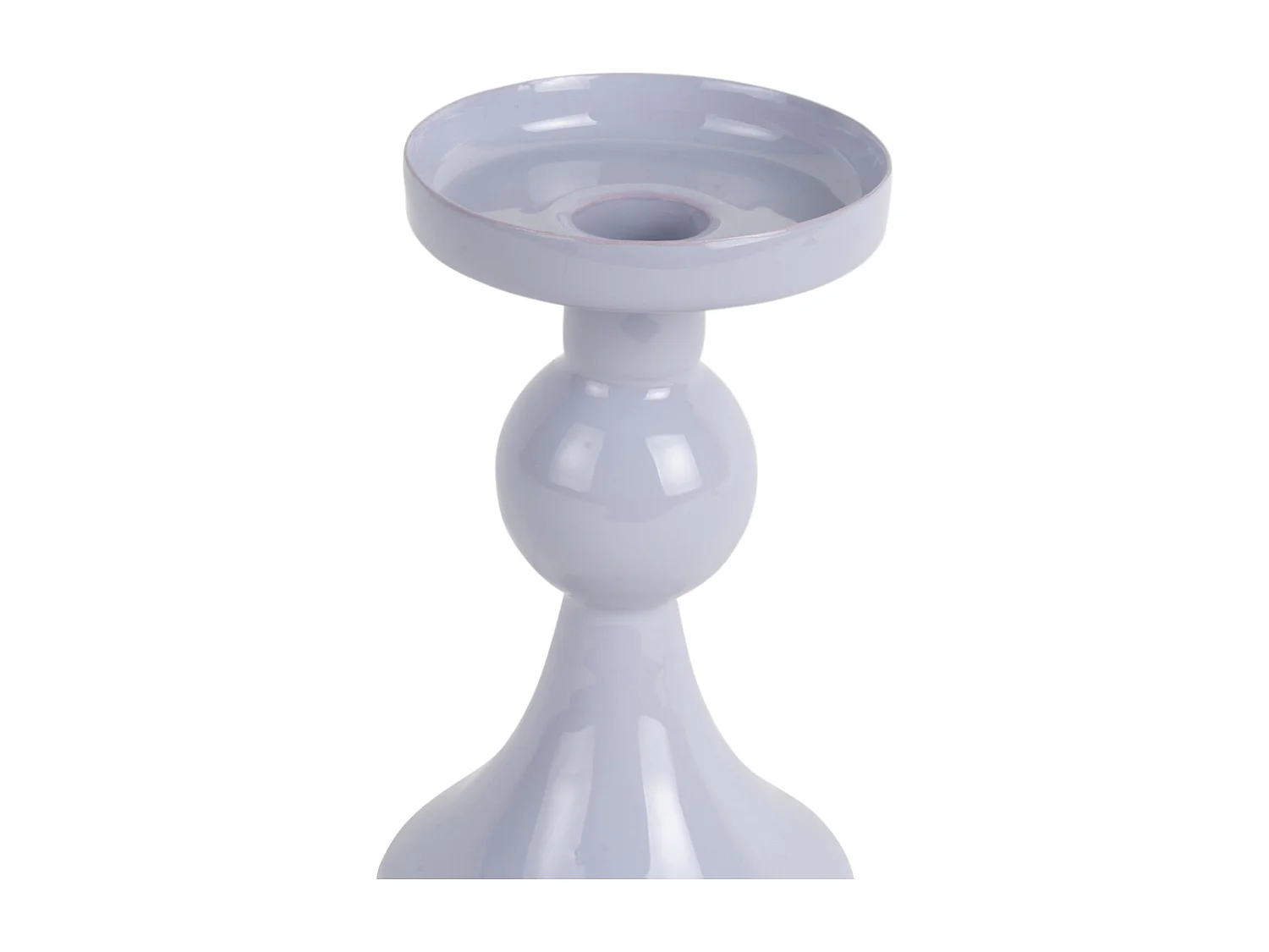 Bougeoir Funky - 8,5x8,5x15 cm - Violet