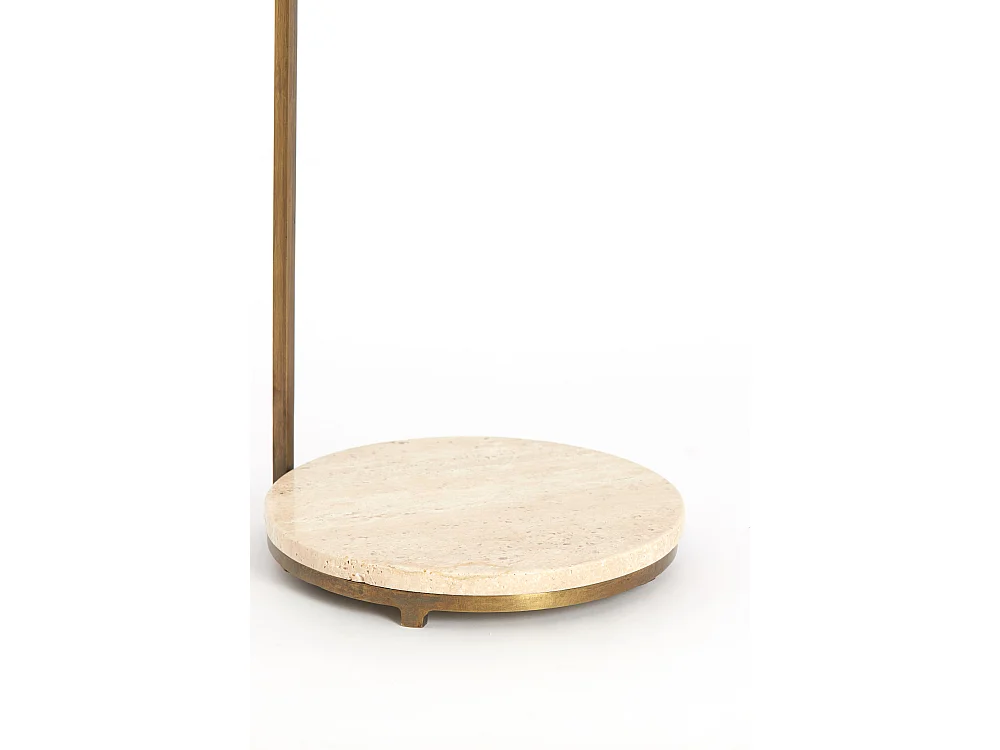 Light & Living - Beistelltisch LEDA - Ø26x76 cm - Braun