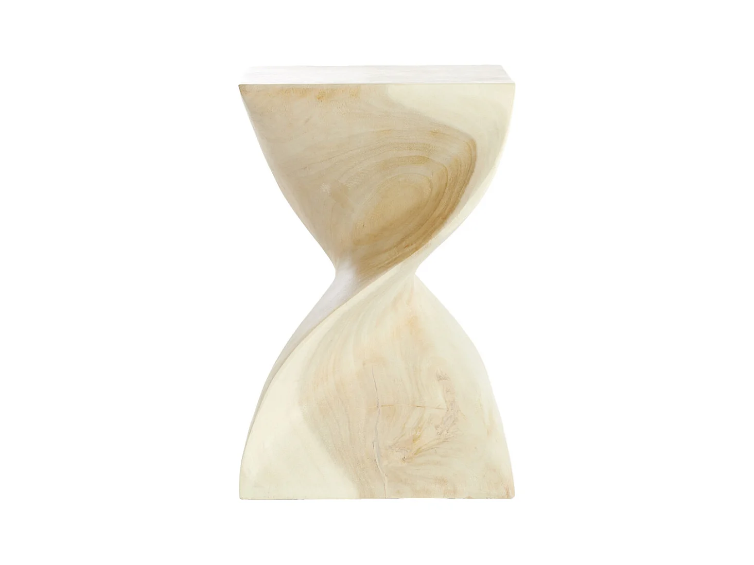 Table d&#039;appoint MUHAN - Ø30x45 cm - Marron