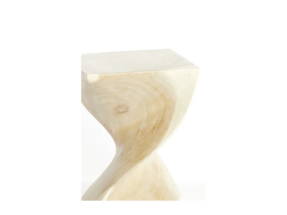 Table d&#039;appoint MUHAN - Ø30x45 cm - Marron