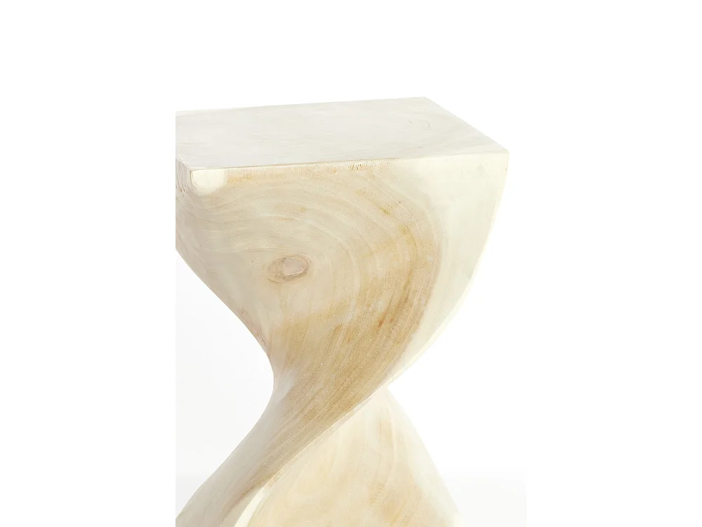 Table d&#039;appoint MUHAN - Ø30x45 cm - Marron