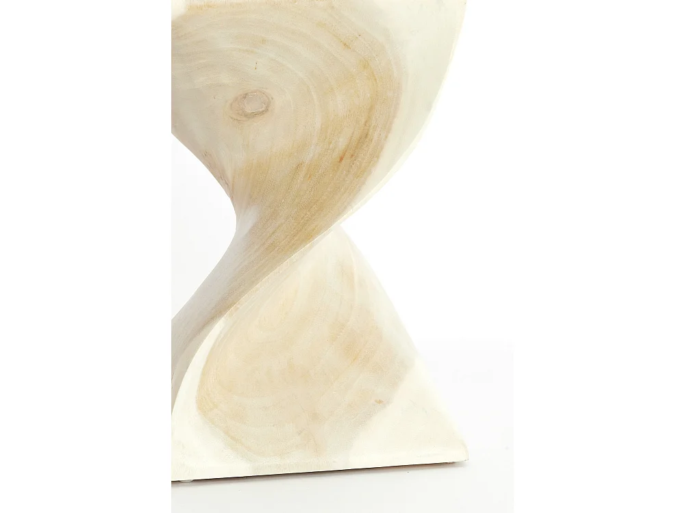 Table d&#039;appoint MUHAN - Ø30x45 cm - Marron