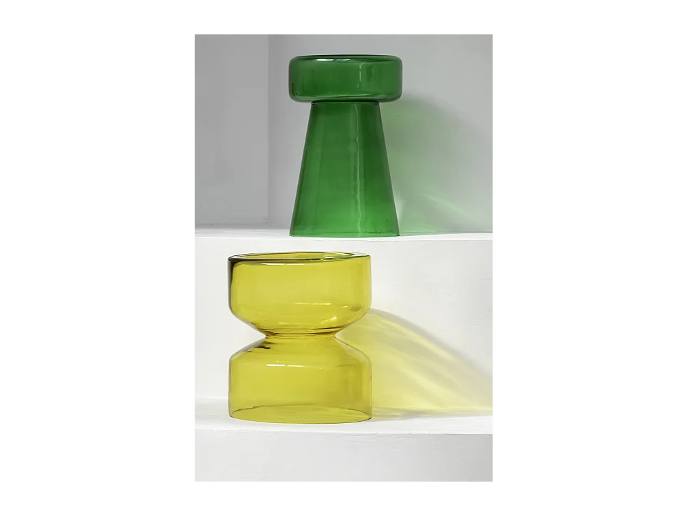 Table d'appoint Corcho - 30x30x50 cm - Vert