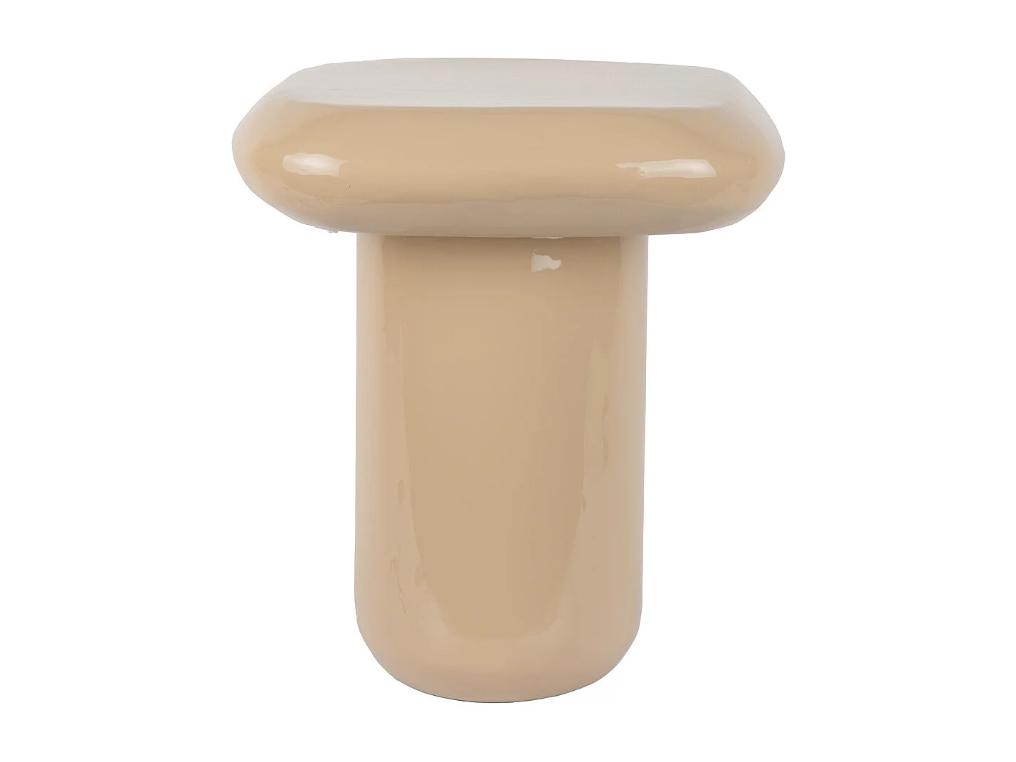 Table d'appoint Roca - 40x40x45 cm - Marron