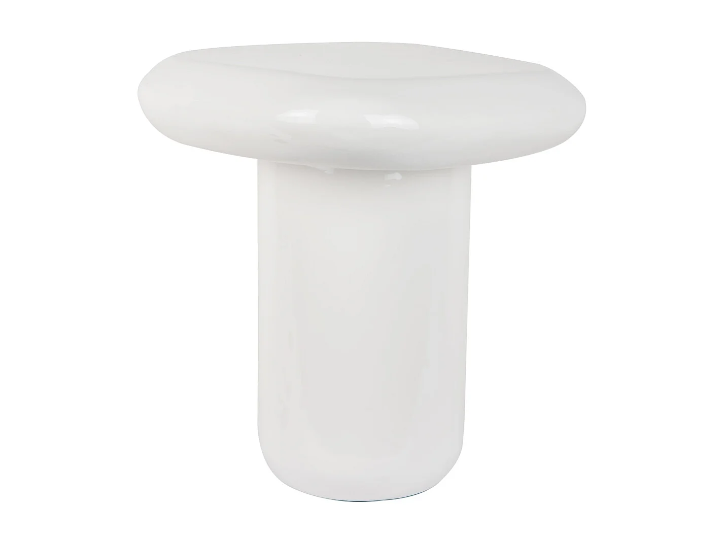 Table d'appoint Roca - 40x40x45 cm - Blanc