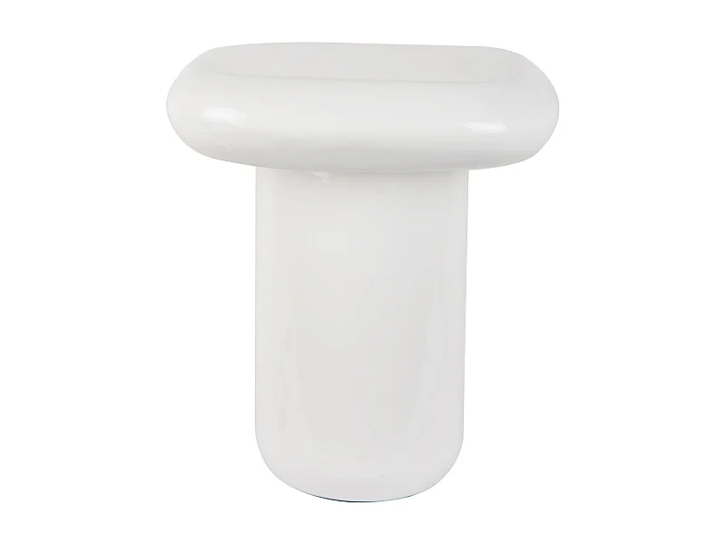 Table d'appoint Roca - 40x40x45 cm - Blanc
