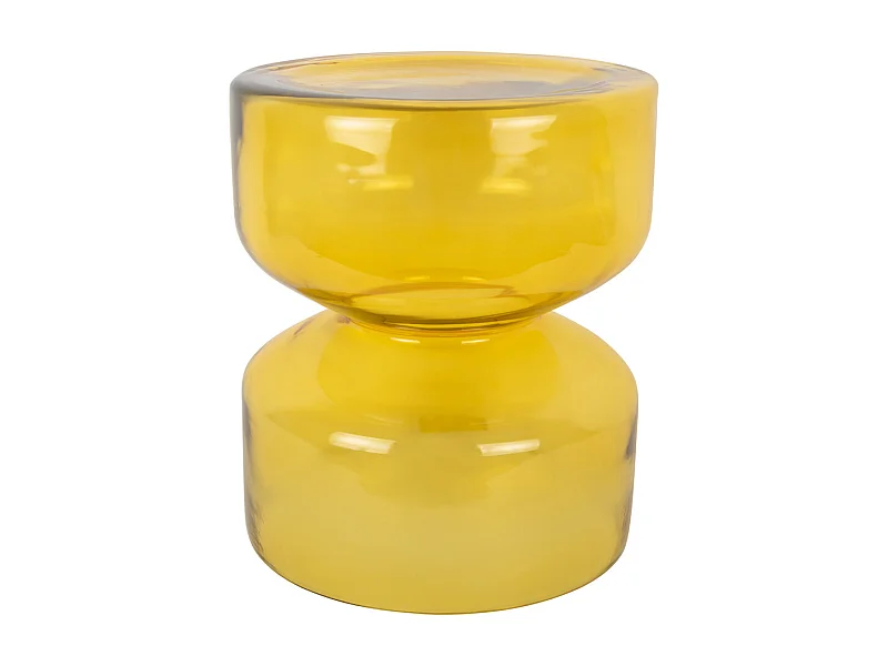 Table d'appoint Doble - 35x35x41 cm - Jaune