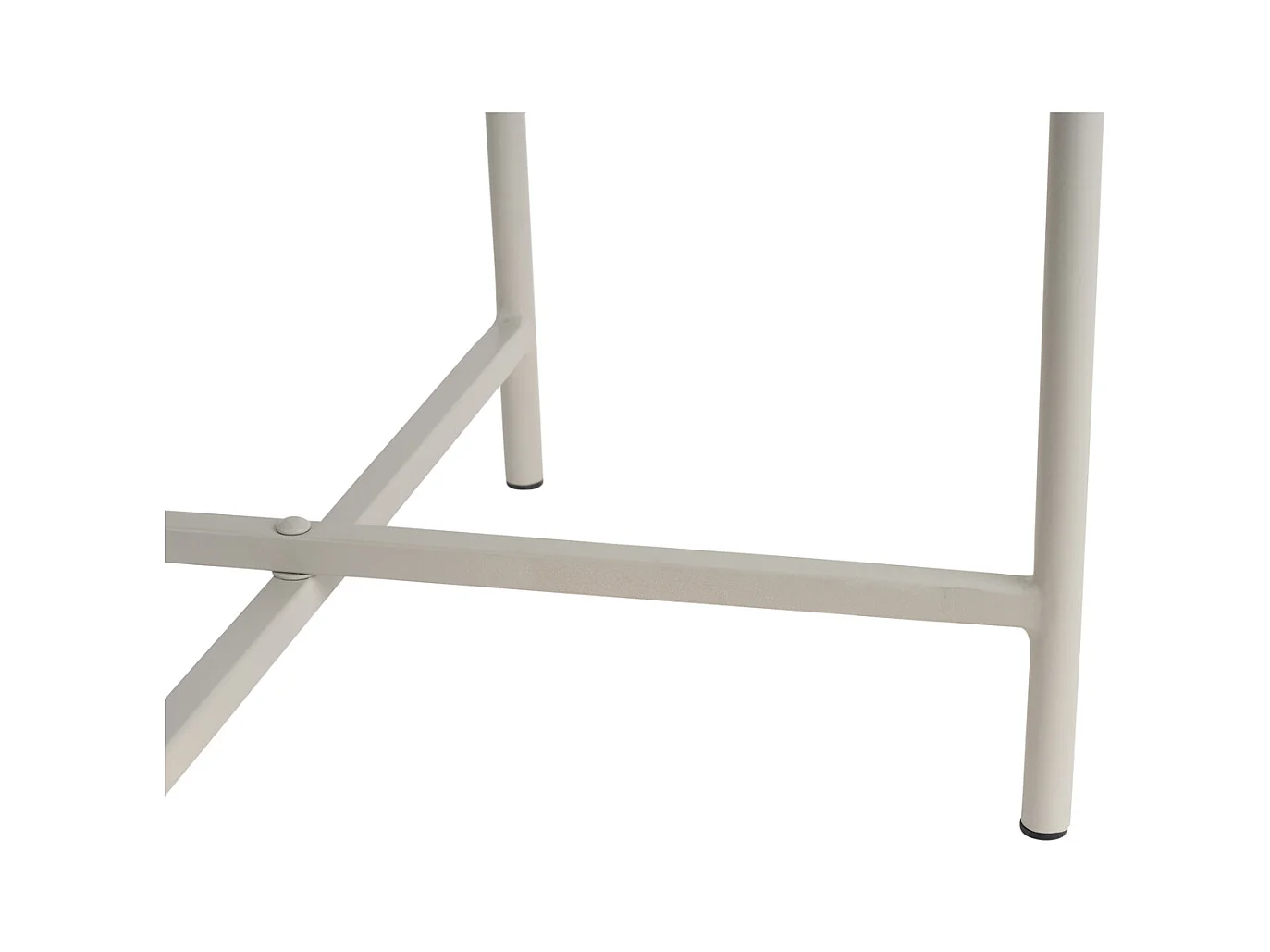 Table d'appoint Meseta - 40x40x49 cm - Gris