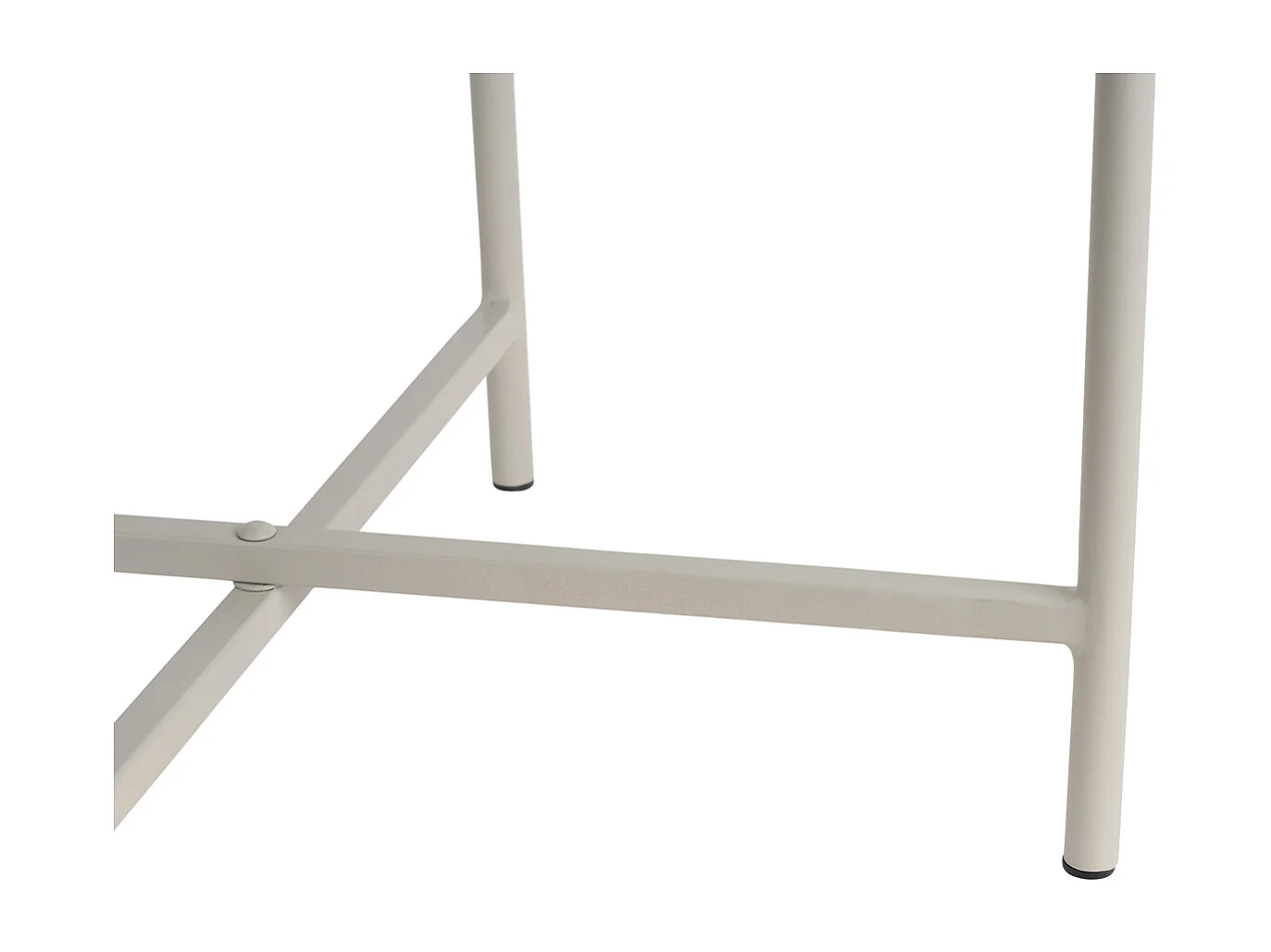 Table d'appoint Meseta - 40x40x49 cm - Gris