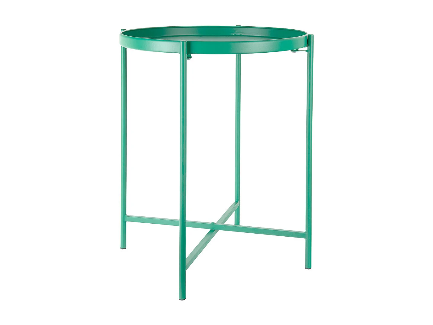 Table d'appoint Meseta - 40x40x49 cm - Vert